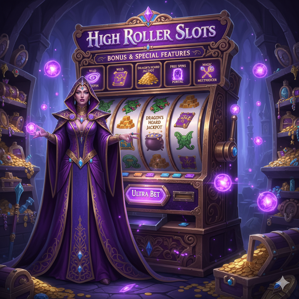 Bonus dan Fitur Khusus dalam Slot High Roller