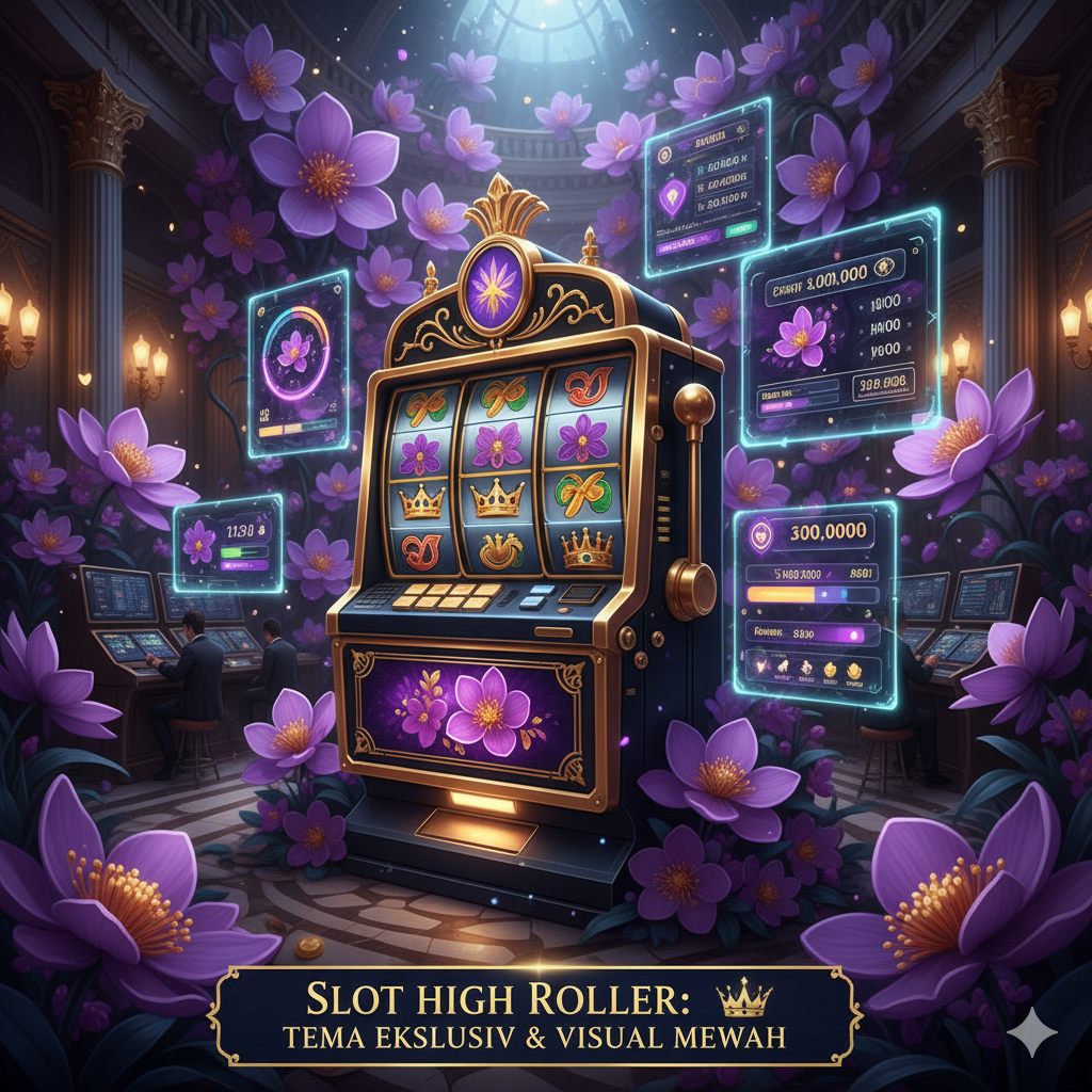 Slot High Roller dengan Tema Eksklusif dan Visual Mewah