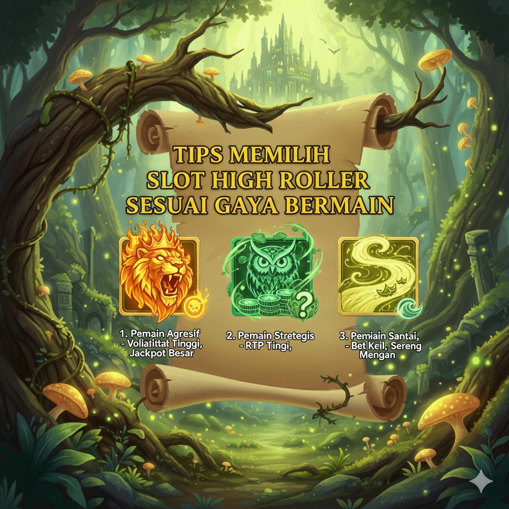 Tips Memilih Slot High Roller Sesuai Gaya Bermain